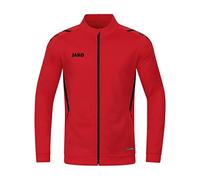 JAKO - Veste En Polyester Défi, Mixte Enfant, Rouge Noir, 128