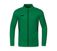 JAKO - Veste En Polyester Défi, Mixte, Vert Sport/Noir, 3XL