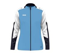 JAKO Veste en polyester Dynamic pour femme, bleu ciel/blanc/bleu marine, taille L