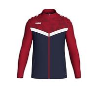 Jako Veste en Polyester Iconic Sport, Bleu Marine/Rouge, m Homme