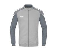 JAKO - Veste En Polyester Performante, Mixte Enfant, Gris Doux/Gris Pierre, 164