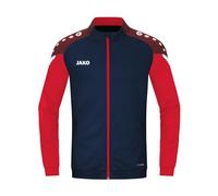 JAKO - Défi des T-Shirts, Mixte, Marbré De Noir/Rouge, XL