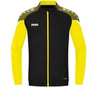 JAKO - Veste En Polyester Performante, Mixte, Noir/Jaune Doux, L
