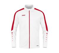 JAKO - Veste En Polyester Puissant, Mixte Enfant, Blanc Rouge, 140