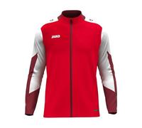 JAKO Veste en polyester unisexe Dynamic, rouge/blanc/rouge foncé, XL