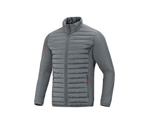 JAKO - Veste Hybride Haut De Gamme, Femme, Gris Pierre, 40