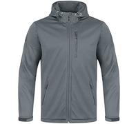 JAKO Veste softshell de qualité supérieure - Taille XXL - Couleur : gris pierre