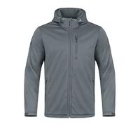 JAKO - Veste Softshell Haut De Gamme, Mixte Enfant, Gris Pierre, 152
