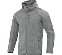 JAKO – Veste softshell légère – Mixte – Gris chiné – L