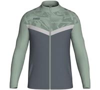 JAKO Veste Iconic Sport en polyester Anthracite/Vert Menthe/Gris Doux 140 cm Mixte Enfant