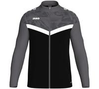 JAKO Veste unisexe Iconic – 100% polyester recyclé, respirante – Noir/Anthracite 3XL