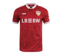 JAKO VfB Stuttgart Maillot d'extérieur 2025/2026 pour enfant, rouge, 164 ans