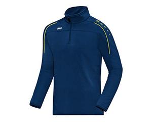 JAKO - Ziptop Classique, Mixte, Bleu Nuit/Citro, XXL