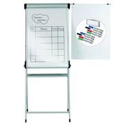 Jakob Maul GmbH MAUL 6379495 - Freestanding - 690 x 1005 mm - Portrait - Aluminium - Plastique - Argent - Blanc - Allemagne