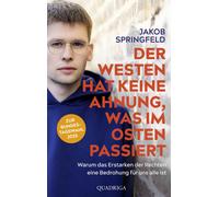 Jakob Springfel Der Westen hat keine Ahnung, was im Osten passiert: Waru (Poche)