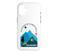Jakobsweg Femme Marchant Saint-Jacques-de-Compostelle 2026 Coque pour iPhone 16