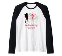 Jakobsweg Saint-Jacques-Compostelle 2026 Lady Pilgrim Manche Raglan