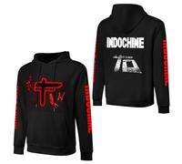 JALCH in-do-Chine Sweat à Capuche Homme Hoodie Sweatshirt pour Hommes Manches Longues en Coton Pull Hoody Sweat Mens Merch Tops 3XL