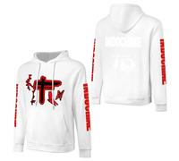 JALCH in-do-Chine Sweat à Capuche Homme Hoodie Sweatshirt pour Hommes Manches Longues en Coton Pull Hoody Sweat Mens Merch Tops 3XL
