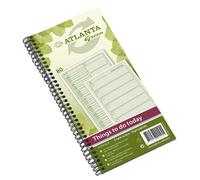 Jalema 2570723300 Atlanta Green Jour Agenda, 297 x 140 mm, 80 pages, bleu
