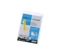 Jalemaclip Stickup Sachet de 10 pièces Système de reliure auto adhésif