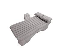 JALILAN 1 Kit Matelas Gonflable de Voiture pour Kia Stonic, Lit de Voyage en PVC Flocé avec Oreillers et Pompe, Matelas de Siège Arrière Gris