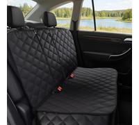 JALILAN 1 x Housse de Siège Arrière pour Chien pour Skoda Superb III Combi (3V AB 2015), Protection Imperméable Rembourrée en Tissu Oxford Haute Qualité, Noir