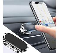 JALILAN Support Téléphone Voiture Magnétique pour Audi Q2 GA I 2020-2024, Porte-Smartphone Tableau de Bord Adhésif 360° pour GPS Conduite Sûre