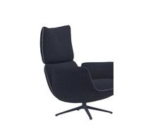 Jalis Lounge Fauteuil pivotant avec mécanisme 4-pieds Réglable électriquement Cor - 26103