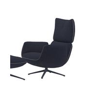 Jalis Lounge Fauteuil pivotant avec mécanisme de basculement 4-pieds Cor - 26103