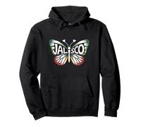 Jalisco Butterfly - Drapeau de Jalisciense Souvenir Sweat à Capuche