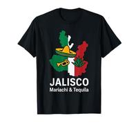 Jalisco Mexico Mariachi et Tequila Jalisco Pride T-Shirt