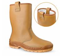Jallatte Bottes de sécurité JALARTIC SAS S3 CI SRC Marron Taille 43