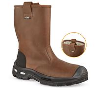 Jallatte - Bottes de sécurité BTP fourrées Iso en cuir hydrofuge embout Prem-Alu JALFARO SAS S3 CI SRC - JYJY224