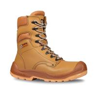 JALLATTE Rangers de sécurité Hautes JALBORG Steel EVOL S3 SC CI Hi LG FO SR - Beige 43 - Chaussures de sécurité