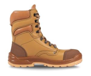 JALLATTE - Rangers de sécurité marron JALBORG STEEL SAS S3 CI SRC