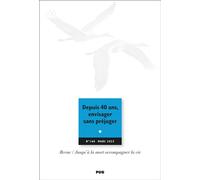 Jalmalv N° 160 - mars 2025 Depuis 40 ans, envisager sans préjuger - Eric Kiledjian - Presses Universitaires Grenoble - broché - Revue