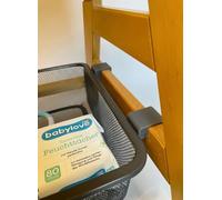JALUDesignDE Trofast Hauck Alpha et Beta Adaptateur pour chaise haute Gris