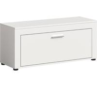 Jam banc 1 abattant blanc.