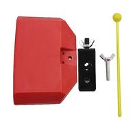 Jam Block, timbales en plastique réutilisables, instrument de percussion latine rouge, cloche de vache, instrument de percussion, Jam Block, bloc de percussion musical, instrument de percussion latine