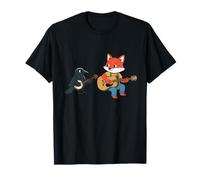 Jam Session de Guitare Fox and Crow T-Shirt
