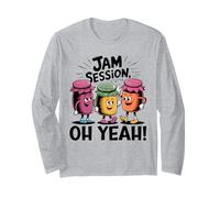 Jam Session, jeu de mots amusant, trois jams qui s'éclatent ! Ah oui ! Manche Longue