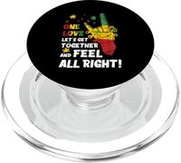 Jamaica 1 Aime Le Reggae des Caraïbes Ensemble et se Sent Bien PopSockets PopGrip pour MagSafe