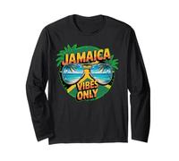 Jamaica Vibes Only Tropical Island Mood, Beach Life Manche Longue