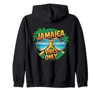 Jamaica Vibes Only Tropical Island Mood, Beach Life Sweat à Capuche
