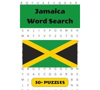Jamaica Word Search Puzzle Book: 50+ Word Find Puzzles with Easy-to-Read Print about Reggae, Beaches, Rastas and More | 6×9 inches, 110 pages … Gift for Vacations, Holidays and Free Times