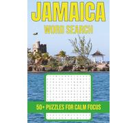 Jamaica Word Search Puzzle Book: Easy and Relaxing Caribbean Themed Word Finds Featuring Beaches, Reggae, Food, and Island Culture