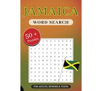 Jamaica Word Search Puzzle Book: Easy-to-Read Print | Fun Puzzles on Jamaica, Reggae, Beaches & More | 6x9 inches, 110 Pages | 50+ Puzzles - Perfect Gift for Caribbean Enthusiasts & Puzzle Lovers