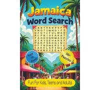Jamaica Word Search Puzzle Book: Word Searches with Easy to Read Print about Jamaican Culture, Food, Reggae and More | 6x9 inches, 110 pages | 50+ puzzles . . . for Holidays, Vacations and Free Time