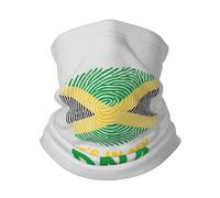 Jamaïcain, C'est dans Mon Adn Bandeaux Douce Cache-Cou Respirant Décoration Faciale pour Cyclisme Vélo Moto 30X26Cm